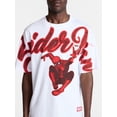 thumbnail image 4 of Spider-Man Men's Oversized Graphic Print Tee with Short Sleeves, Sizes S-3XL, 4 of 5