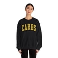 thumbnail image 4 of Carbs Sweatshirt Gifts Crew Neck Shirt Long Sleeve Unisex, 4 of 7