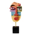 thumbnail image 1 of Statue de Sculpture Abstraite en Résine pour 22x8.5x5cm, 1 of 4