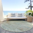thumbnail image 6 of Addison Rugs Chantille Indoor/Outdoor Traditional Global Sage Washable Round Rug, 8' x 8', 6 of 6