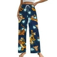 thumbnail image 2 of Winnie The Pooh Tiger Adult Teen Pajama Suit Sleepwear Long Sleeve Top And Pants Pajama Set Women Men, 2 of 7