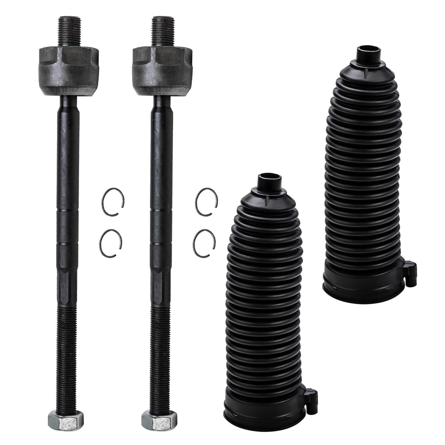 Detroit Axle - Front End 12pc Suspension Kit for Ford Explorer Ranger Mazda B2300 B2500 B3000 B4000, Lower Upper 4 Control Arms w/Ball Joints Inner & Outer 4 Tie Rods 2 Boots 2 Sway Bars Replacement