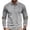 Gray#48, variant on ZVAVZ Corduroy Polos Shirts for Men Textured Long Sleeve Golf Shirt Business Casual Work Collared Tops Brown S