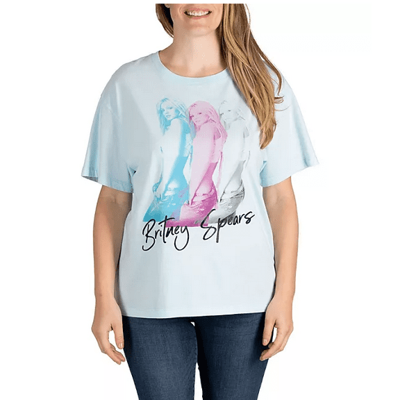 Licensed Women's Short Sleeve Band Tee Large