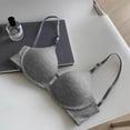thumbnail image 2 of Women's Wireless Front Closure Push Up Bra, Beautiful Back Small Bust for Everyday Wear, Comfortable, Soft, Breathable, 2 of 6