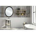 thumbnail image 2 of Toronto Framed Mirror - Rubbed Bronze, 2 of 6