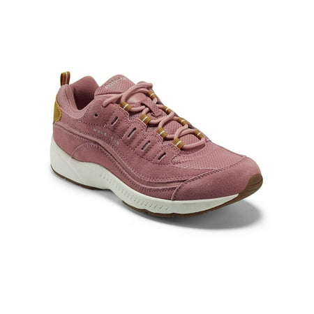 

Easy Spirit Womens Romy Leather Workout Running Shoes Pink 11 Medium (B M)
