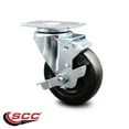 thumbnail image 2 of Avantco 17816412 Swivel Caster with Brake Replacement – Service Caster Brand, 2 of 2