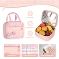 thumbnail image 5 of Gynky School Backpack Set School Bookbag for Middle School Students Book Bag for Elementary Primary Kawaii Backpack, Pink, 5 of 10
