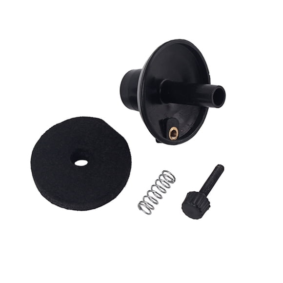 Wosthever Tambor de goma, soporte para platillo Hi-hat, portátil, profesional, reutilizable, reemplazo, reparación de tambores, soporte, Accesorios para instrumentos musicales