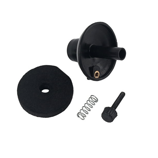 Wosthever Tambor de goma, soporte para platillo Hi-hat, portátil, profesional, reutilizable, reemplazo, reparación de tambores, soporte, Accesorios para instrumentos musicales