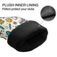 thumbnail image 4 of Golf Club Covers PU Leather Waterproof Head Covers for Fairway Woods Hybrids, 4 of 11