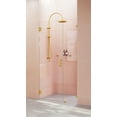 thumbnail image 3 of Illume 41.5 in. x 78 in. Wall Hinged Glass Shower Enclosure, 3 of 7