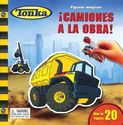 Figuras Magicas Tonka Camiones a La Obra Magical Magnets Tonka Trucks at Work Walmart