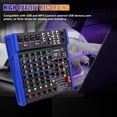 thumbnail image 4 of Consola mezcladora de audio EXOTON EXOTON Professional de 6 canales, 4 of 6
