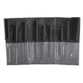 thumbnail image 3 of Peine de peluquería de moda de 9 piezas con kit de herramientas de peinado de bolsa (negro), 3 of 7