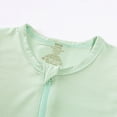 thumbnail image 5 of CAUYDY Infant Boy Sleepers 0 3 6 9 12 18 24 Months Preemie Pajamas for Girl Newborn Long Sleeve Clothes Baby Fall Winter Jumpsuit Sizes 3-6 Months,Light Green, 5 of 9