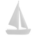 thumbnail image 1 of Resina creativa Sailboat Forma de escritorio Oficina de escritorio Decoración de velero para velero, 1 of 4