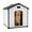 Gray 46", variant on Garvee 46" Extra Large Dog House for Outdoor & Indoor, Waterproof Pet Kennel Shelter with Elevated Floor & Air Vents