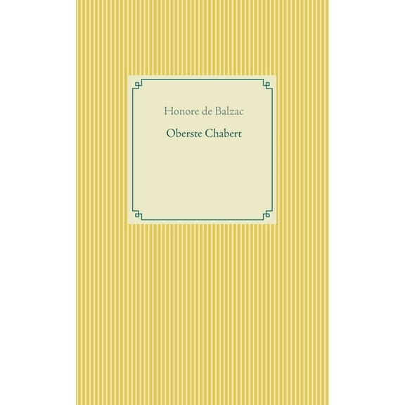 Oberste Chabert, (Paperback)