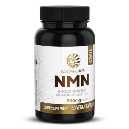 Sunwarrior NMN Capsules 500mg 60ct Bottle (30 SRV)