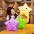 thumbnail image 6 of 14'' Star Pillow Glowing LED Night Light Up Plush Pillows Stuffed Animals Toy Birthday Christmas Holiday Valentines Gifts, 6 of 8