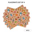 thumbnail image 3 of Placemats Set of 4 / 6, Fall Gnomes1 Placemats for Dining Table Indoor/Outdoors Heat Resistant Washable Placemats 18" x 12", 3 of 8