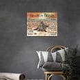 thumbnail image 4 of Sea Turtle Bathroom Decor Wall Art Beach Ocean Inspirational Quotes Landscape Pictures Wall Decor Canvas Painting Prints Artwork Home Decorations Framed for Bedroom Office Kitchen Living Room 16"x12", 4 of 6