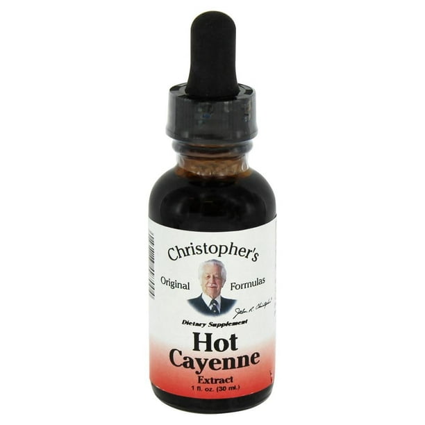 Dr. Christopher's Original Formulas Hot Cayenne Extract 1 oz