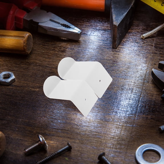 SEWCHICS 8-Piece White Hat Rack for Wall Mounting, Multi-Functional Cap and Hat Organizer