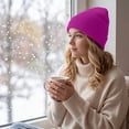 thumbnail image 6 of Cooraby 12 Pack Knitted Winter Beanie Cold Weather Acrylic Warm Skull Cap Cuff Watch Hat for Men or Women Homeless Donation, 6 of 7