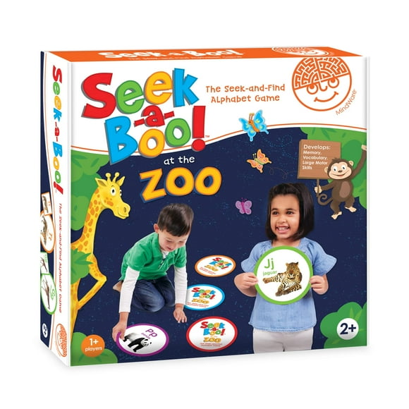 Juego de combinación MindWare Seek-a-boo! en The Zoo Kids de 2 a 4 años
