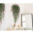 thumbnail image 6 of WBQ 3 Packs Artificial Hanging Plants, Fake Hanging Ivy Vine Wall Hanging Plants Greenery for Home Garden Room Wedding Decorations, 6 of 7