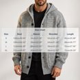 thumbnail image 3 of Ceisia Men's Hooded Button Down Knit Cardigan Long Sleeve Loose Casual Sweater Jacket With Side Pockets Gift, 3 of 7