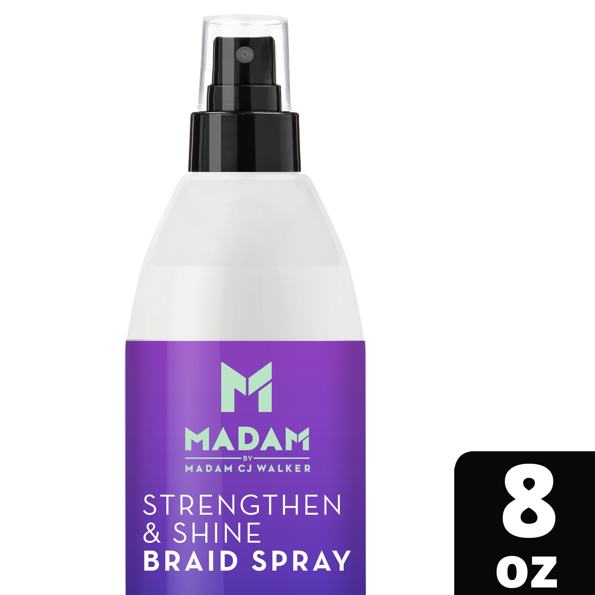 Madam C. J. Walker MCJW Strengthen & Shine Braid Hairspray, 8 fl oz