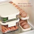thumbnail image 5 of Refrigerator Egg Organizer with Automatic Rolling Feature, Space-Saving Storage Container for Eggs, 5 of 5