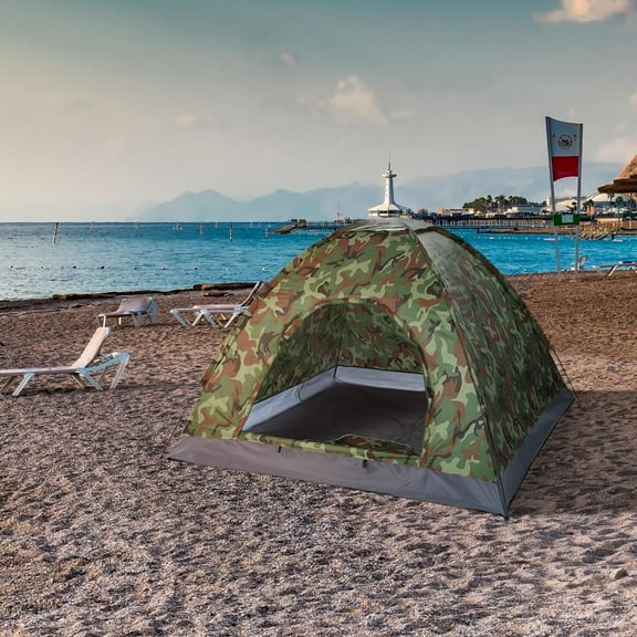 XgoodX Outdoor 3-4 Persons Camping Tent Automatic Folding Easy UP Shelter Hiking Shade