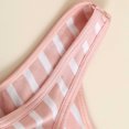 thumbnail image 6 of Lovskoo Stripe Camisole Tops for Women Built In Bra Spaghetti Strap Tank Tops Padded Pajama Tops Pink, 6 of 9