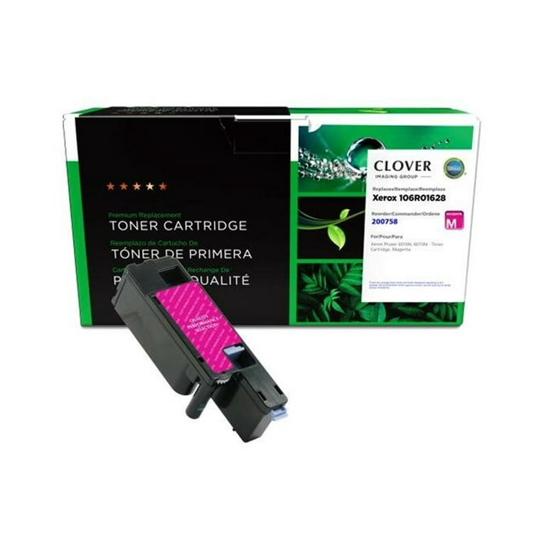 Remanufactured Magenta Toner, Replacement for 106R01628, 1,000 Page-Yield Remanufactured Magenta Toner, Replacement for 106R01628, 1,000 Page-Yield