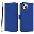 thumbnail image 2 of Compatible with iPhone 15 Plus Wallet Case with RFID Blocking Credit Card Holder, PU Leather Folio Flip Kickstand Protective Shockproof Anti-fall Phone Case Cover Women Men,Darkblue, 2 of 11