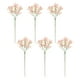 thumbnail image 1 of Advancent 6 unids/set tallos artificiales de eucalipto para decoración de inspiración natural flores artificiales versátiles Decoración Rosa, 1 of 6