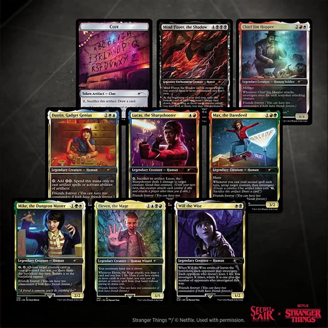 Magic Magic TCG The Gathering Secret Lair : x Stranger Things Non foil