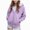 H599-Purple, variant on TOWED22 Girls Zip Up Hoodies Teen Fleece Full-Zip Sweatshirts Jacket Casual Fall Hoodie with Pocket(Pink,3-4 Y)