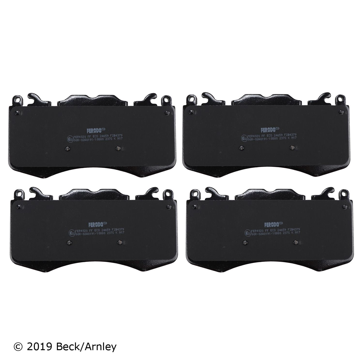 BeckArnley 089-2071 OE Brake Pads