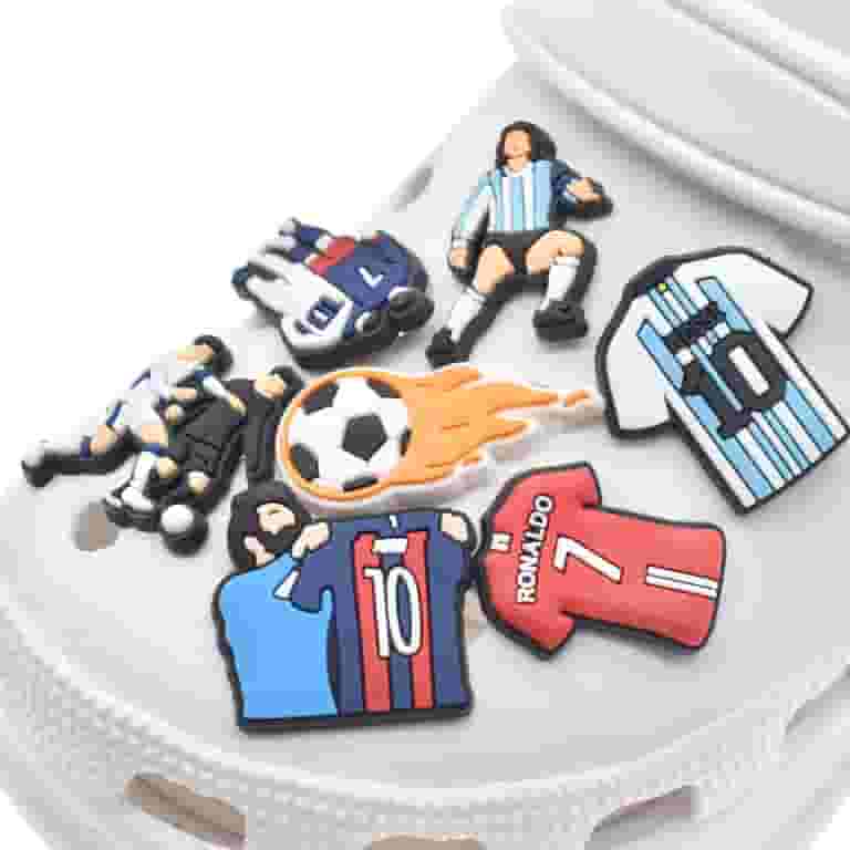 30PCS Sports Shoe Charms for Sneakers, Clog Shoes, Women, Teens