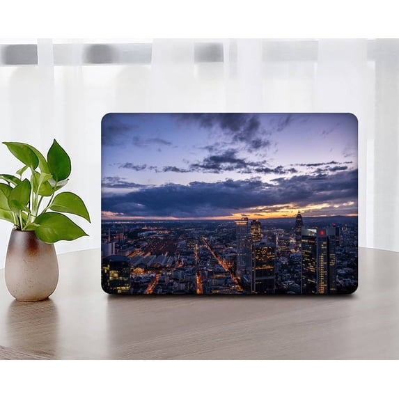 KSK KAISHEK Hard Case Cover Only Compatible New MacBook Air 13"( Retina Display, 2022 2021 2020 2019 2018) Model A2337 m1/A2179/A1932, USB Type-C Sky Series 0992