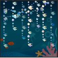 thumbnail image 2 of kit De Guirlandes De Fte De Poisson De L'ocan (2 Pices, 3,5 M De Longueur Chacune), Decoraciones Suspendre Symphony Ocean Fish, Decoraciones De Nol, A, 2 of 5
