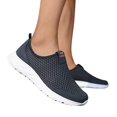 thumbnail image 2 of Vedolay Ladies Sneakers Shoes for Women Comfortable Casual Fashion Flats Breathable Sneakers,Dark Blue 8.5, 2 of 5