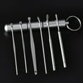 thumbnail image 4 of LEEYNEER Ear Wax Stainless Steel Adults Daily Use 6Pack 3.9x1in, 4 of 5