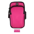 thumbnail image 3 of Bolsa de brazo deportiva, cinturón para teléfono móvil, bolsa de brazo para correr para hombres y mujeres, impermeable, regalo imprimible, 3 of 4